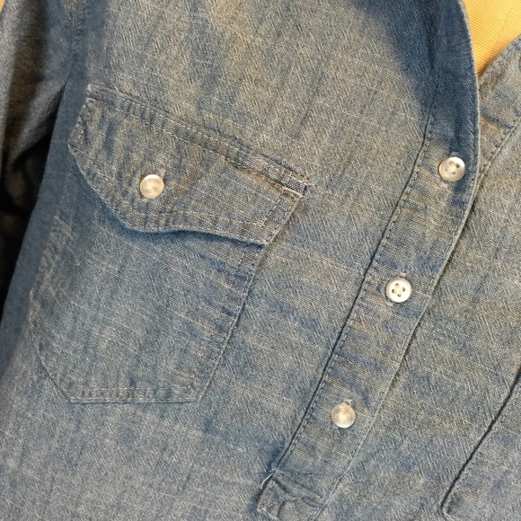 Bit & Bridle Denim Dress/Tunic Size Small - Picture 3 of 7